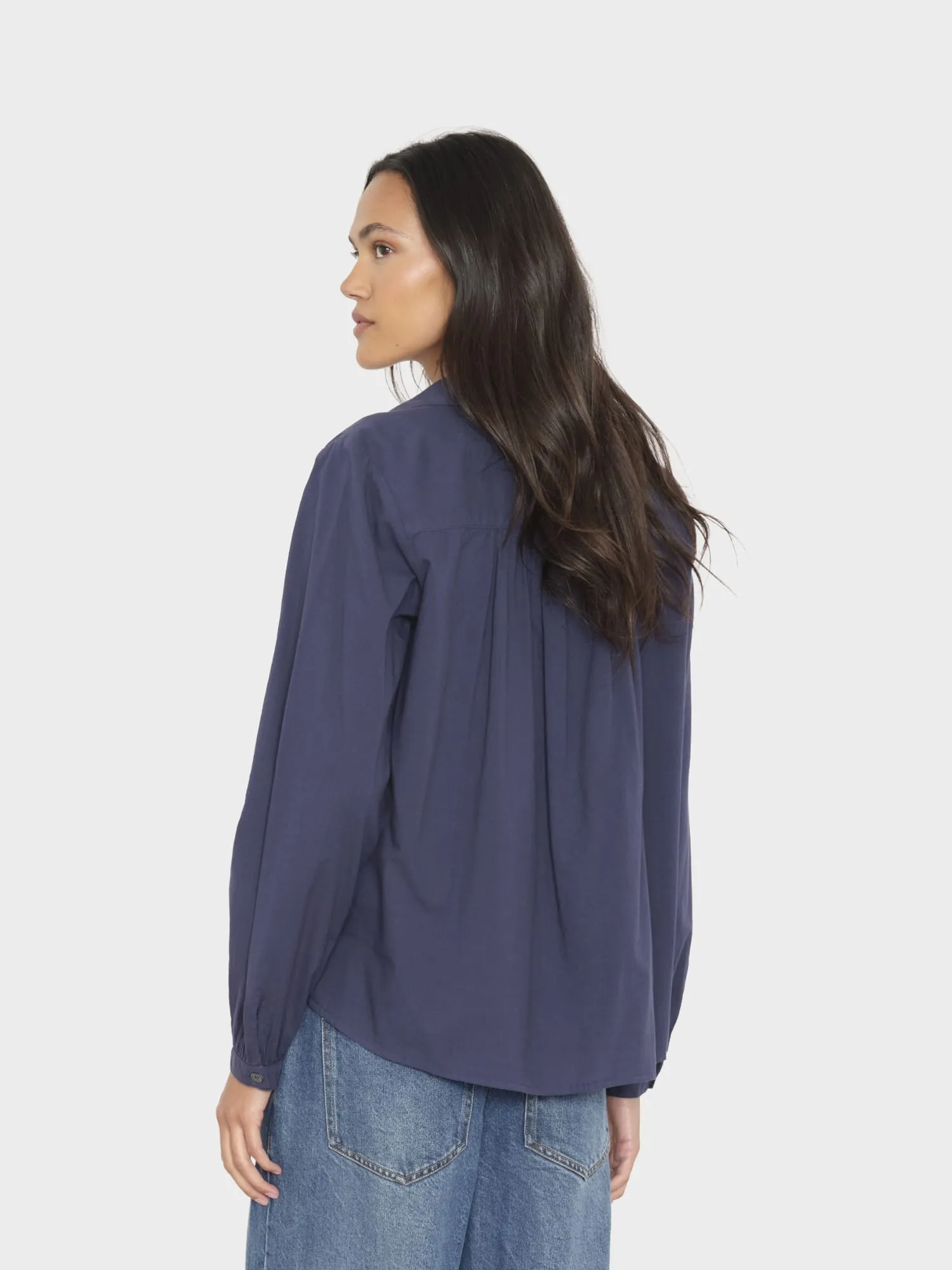 Navy Amanda Shirt sold by XiRENA product image thumbnail 2