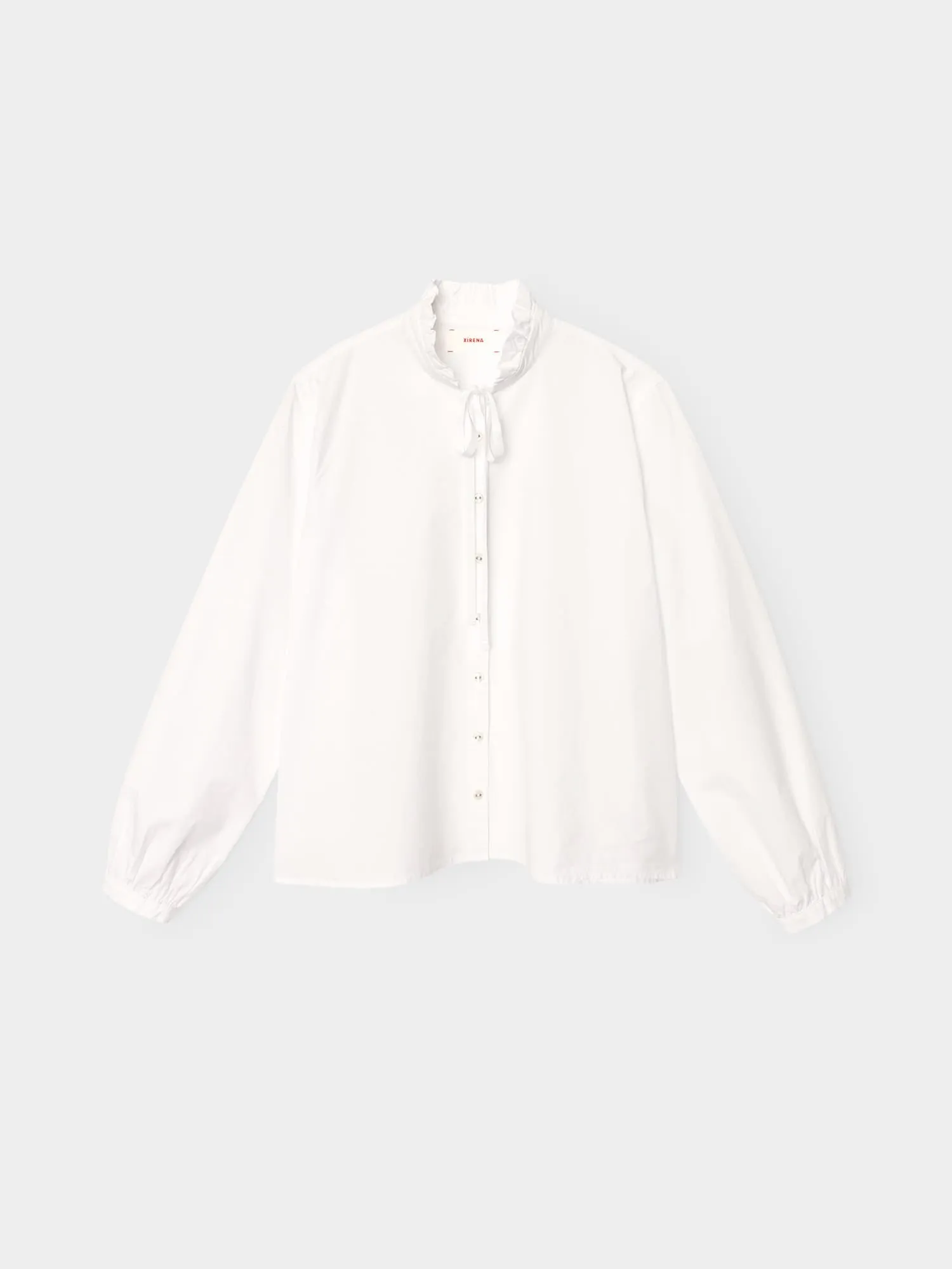 Pearl White Tatiana Shirt sold by XiRENA