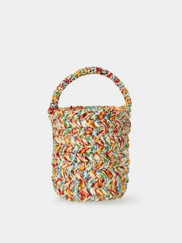 Multicolor Micmac Bucket Bag made by Maria La Rosa