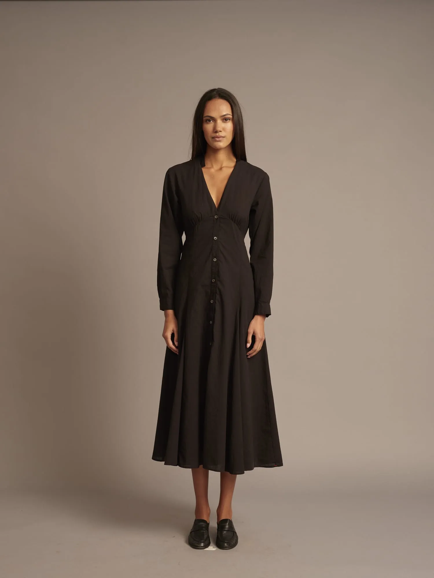 Black Louisa Dress sold by XiRENA product image thumbnail 2