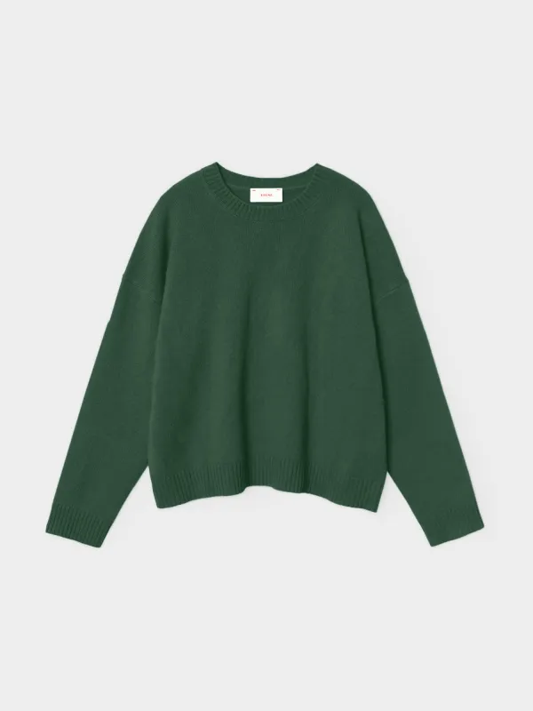 Cypress Green Lela Sweater made by XiRENA