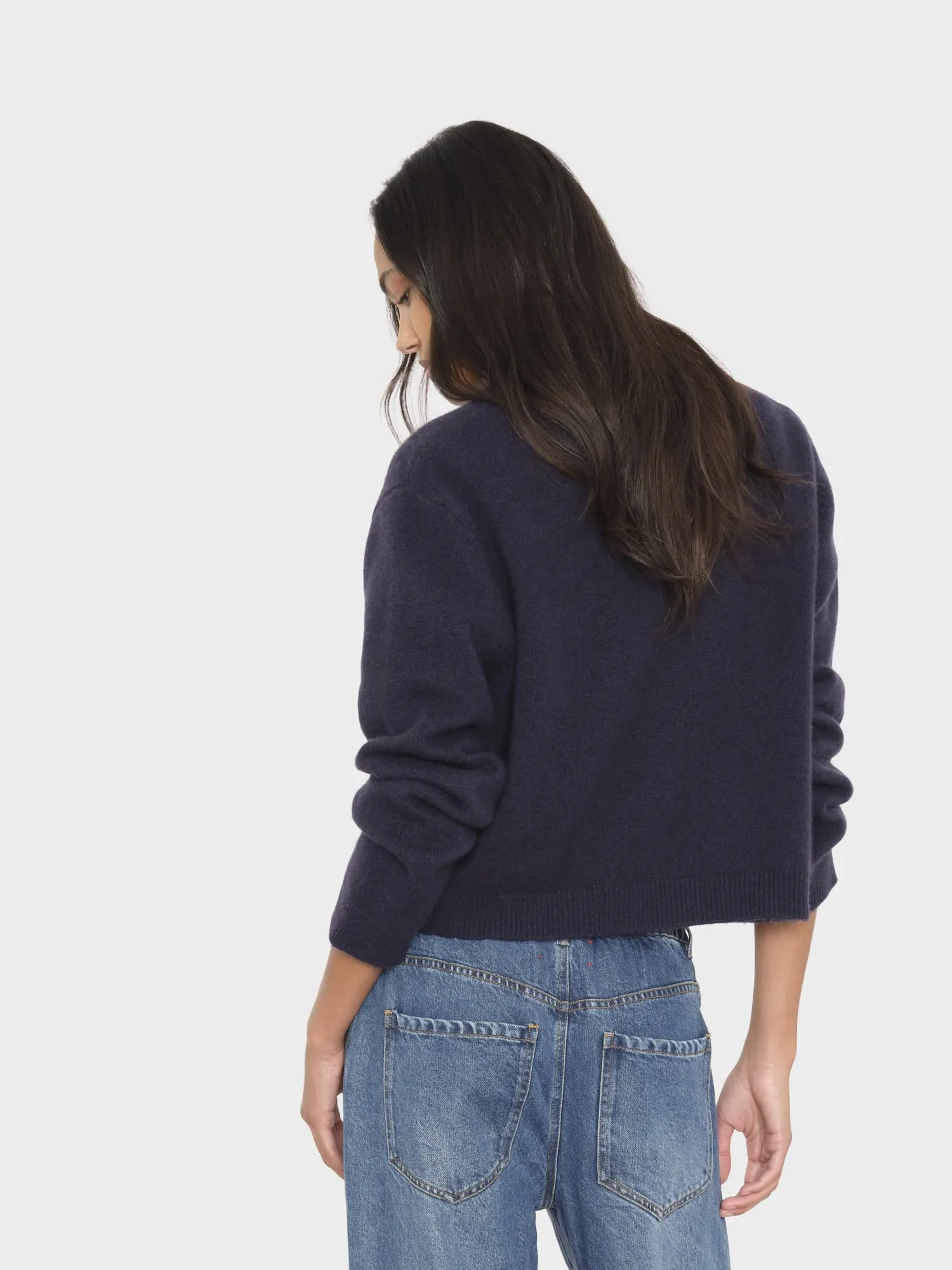 Midnight Blue Bevyn Cardigan sold by XiRENA product image thumbnail 3