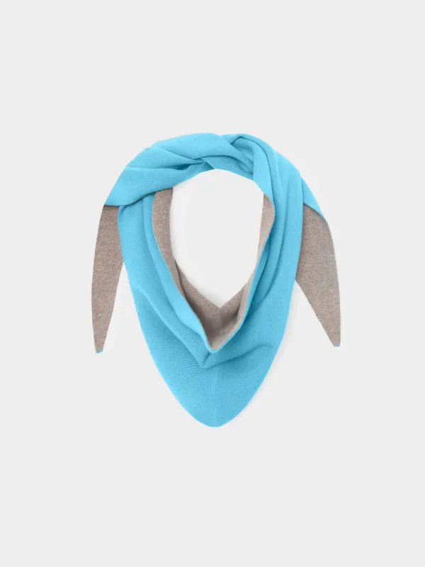 Mint Blue Toast Le Petit Scarf made by XiRENA