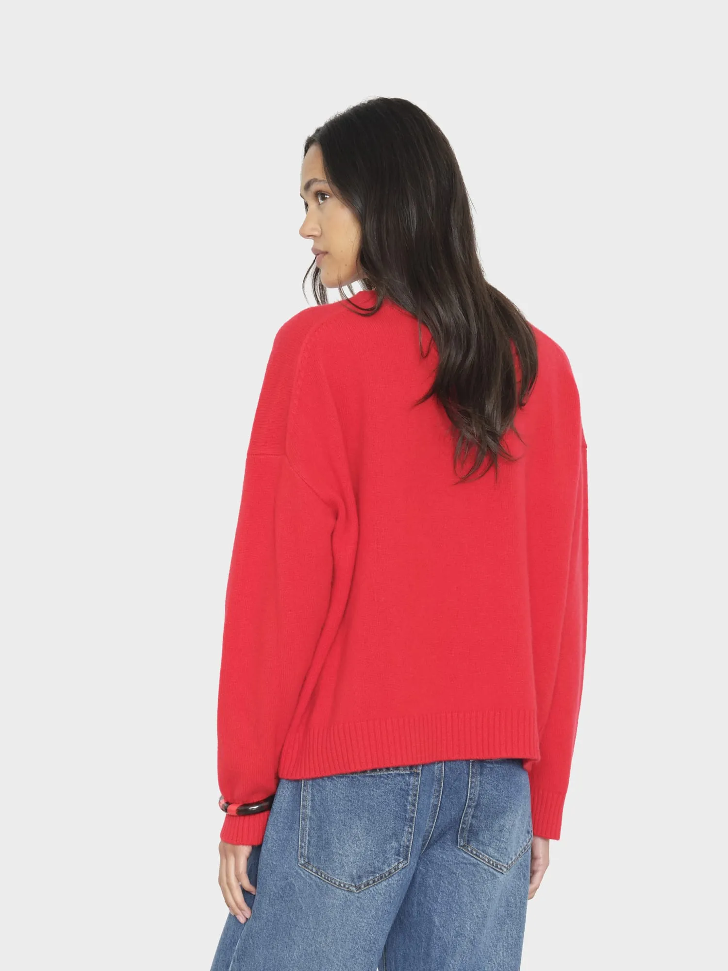 Apple Red Lela Sweater sold by XiRENA product image thumbnail 2