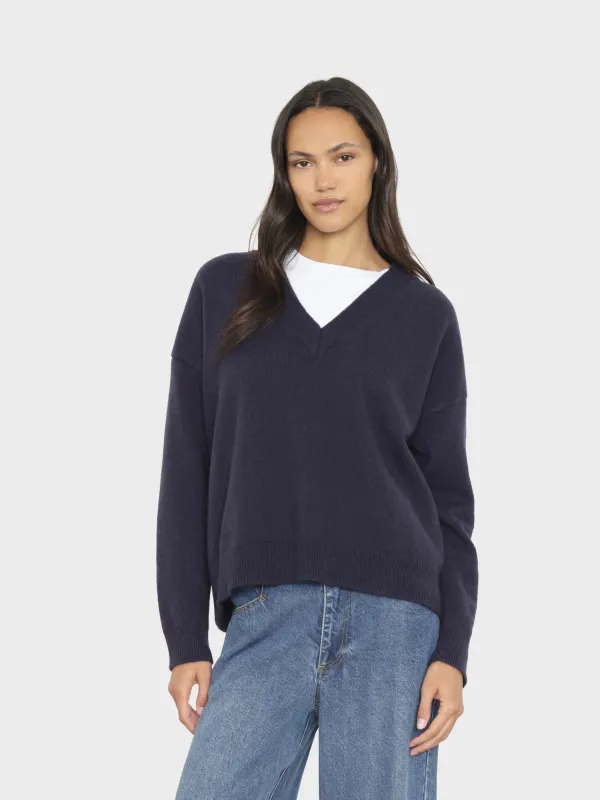 Midnight Blue Jodie Sweater made by XiRENA