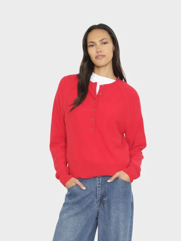 Apple Red Griffin Sweater made by XiRENA