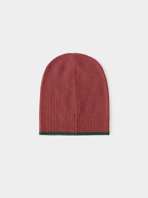 Rose Meadow Cypress Green Benson Beanie made by XiRENA