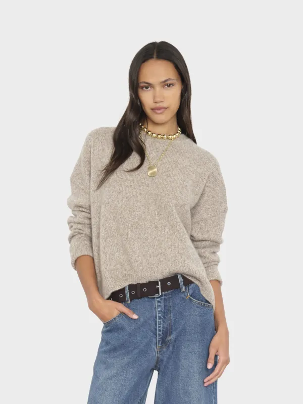 Ivory Oat Lela Sweater made by XiRENA