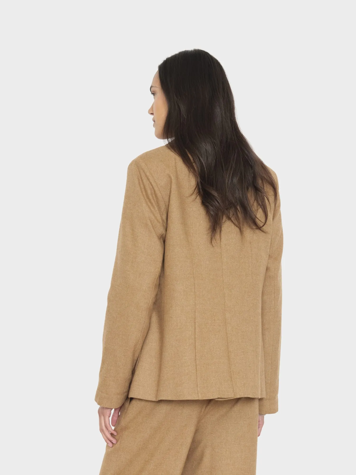Heather Camel Cutler Blazer sold by XiRENA product image thumbnail 2