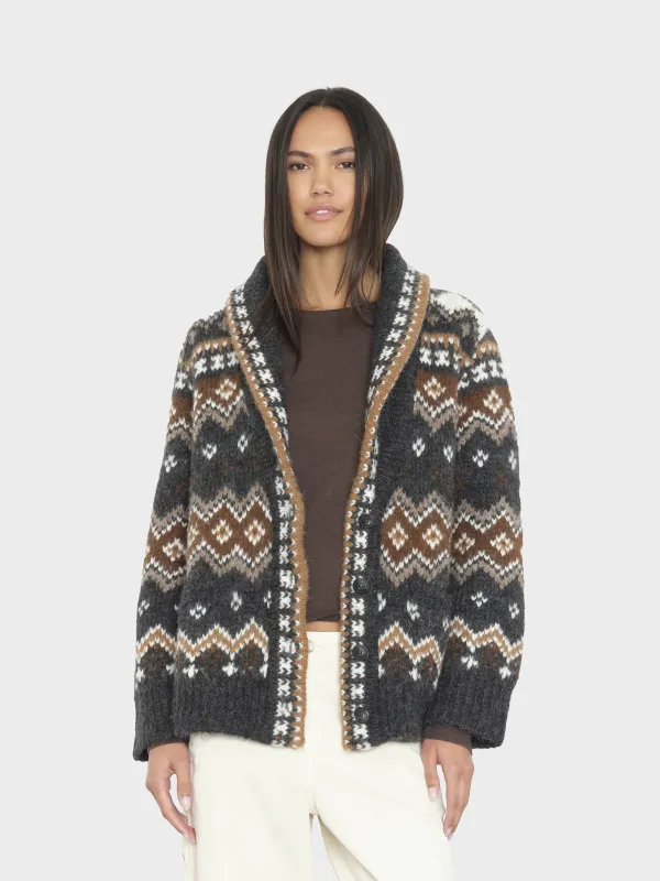 Creme Caramel Vail Cardigan made by XiRENA