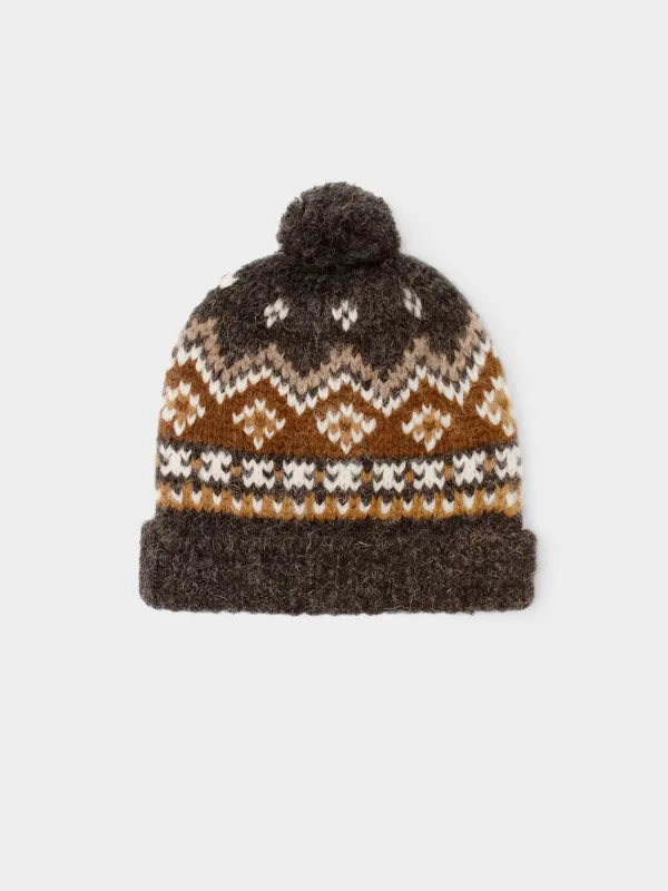 Creme Caramel Snowbird Beanie made by XiRENA