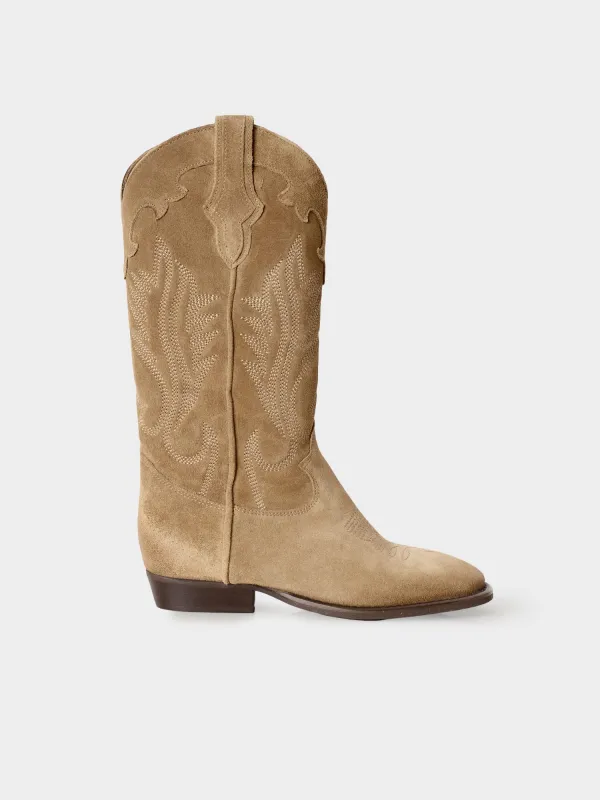 Taupe Bowie Boot made by Arizona Love