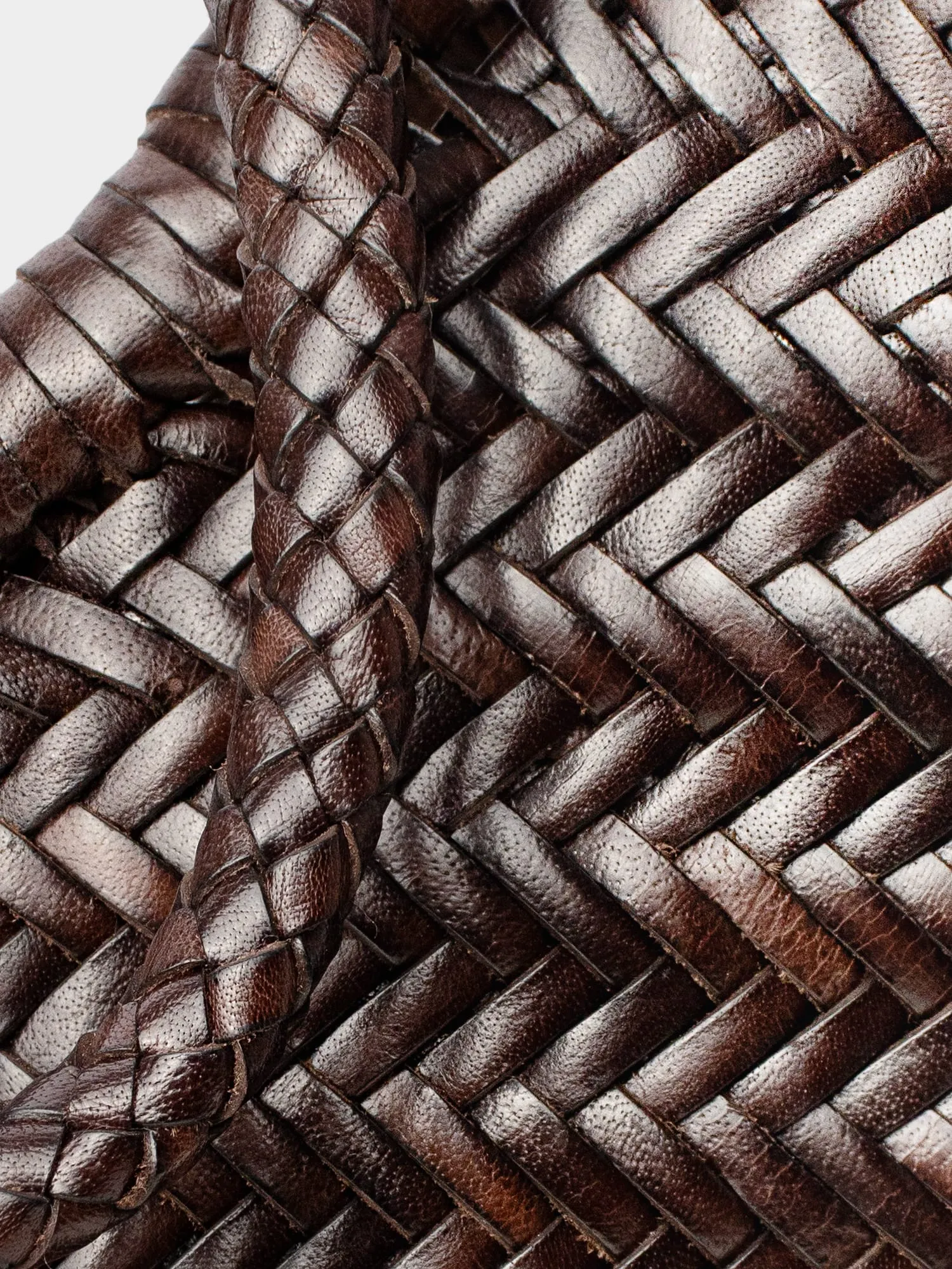 Dark Brown Nantucket Big Basket Bag sold by XiRENA product image thumbnail 3