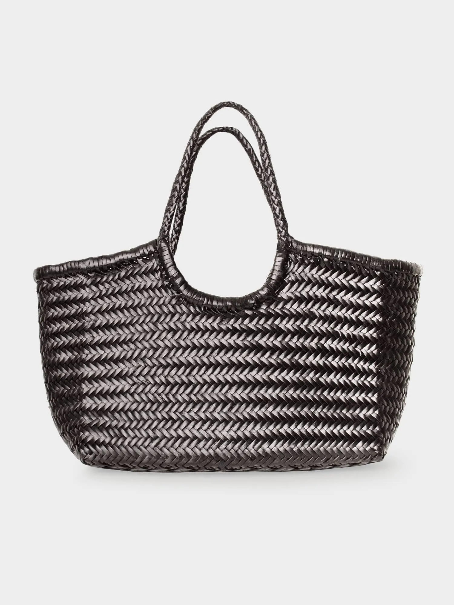 Black Nantucket Big Basket Bag sold by XiRENA