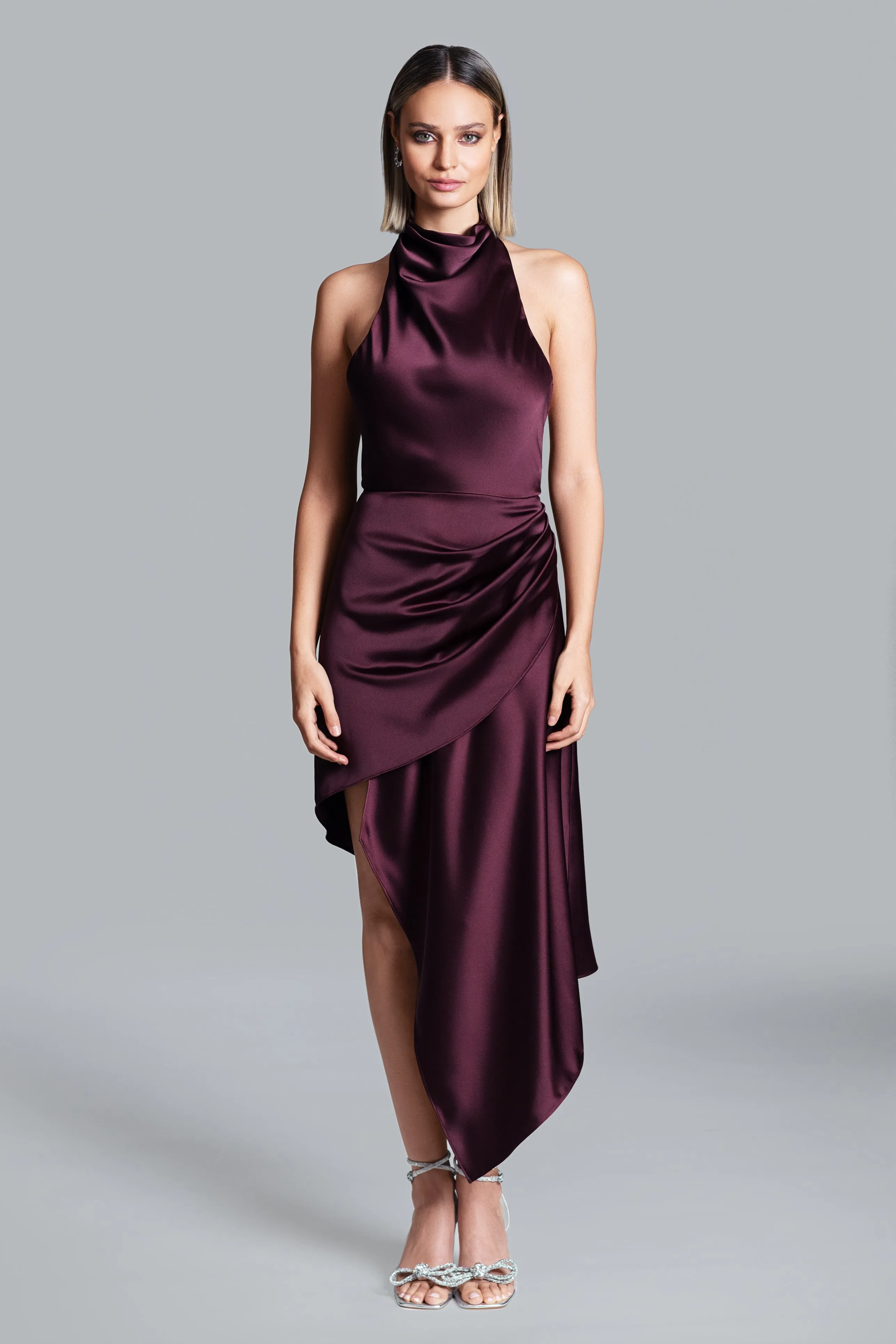 GHRAIL "Hudson" Satin Dress sold by Xscape