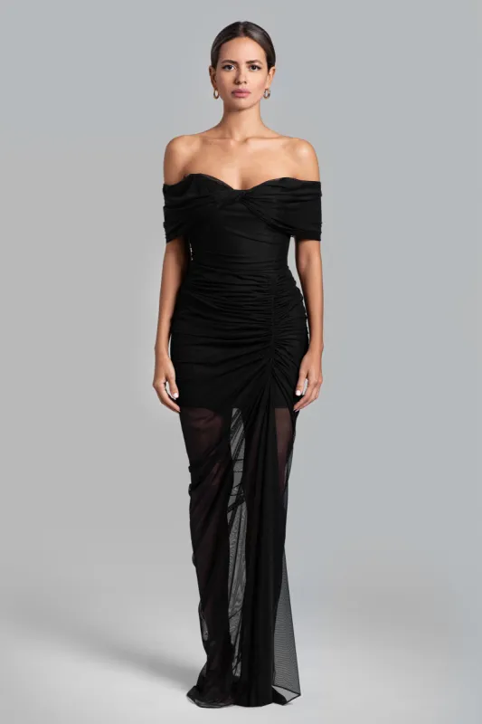 GHRAIL "Stevie" Mesh Dress sold by Xscape