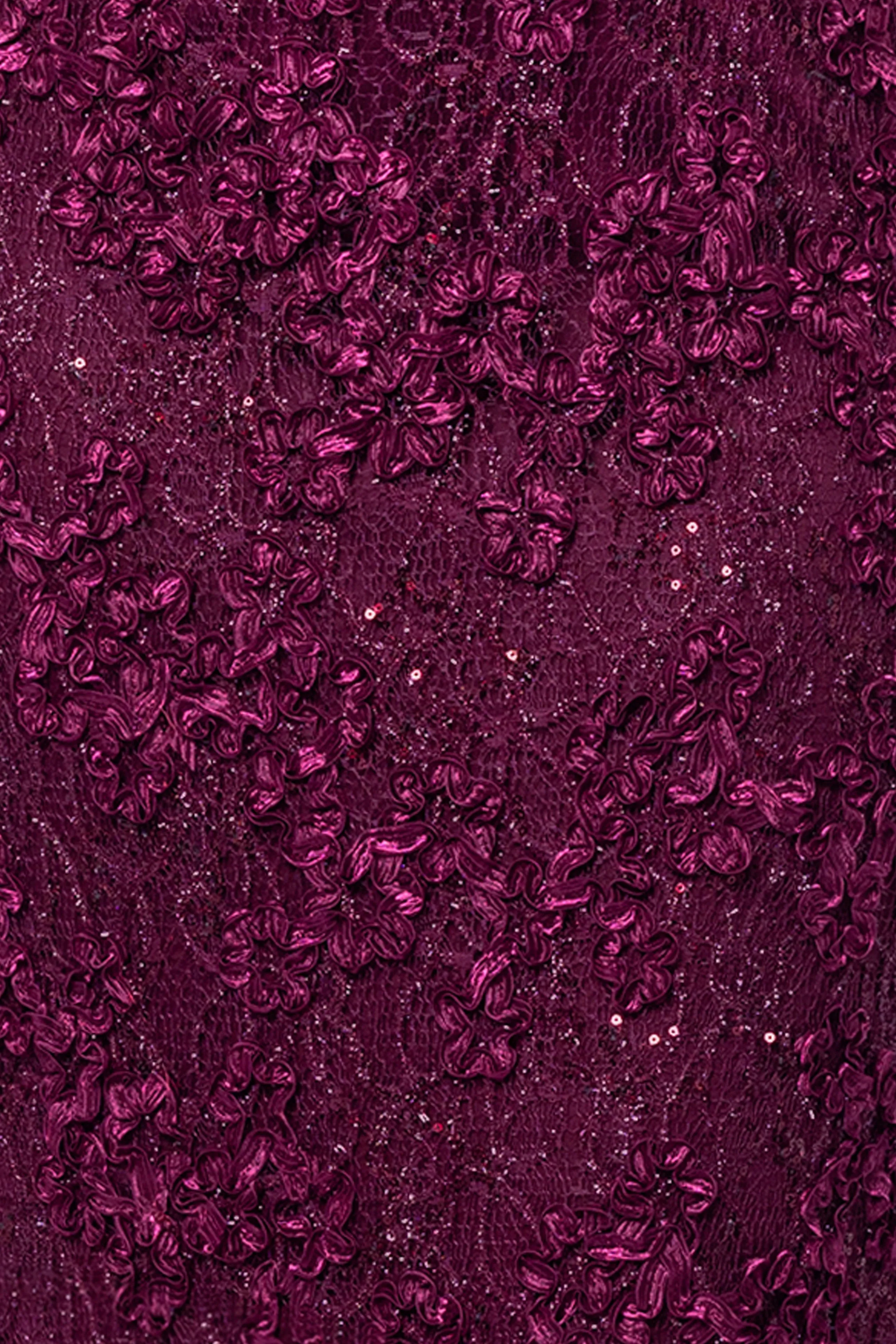 "Jill" Off The Shoulder Long Lace Dress sold by Xscape product image thumbnail 4