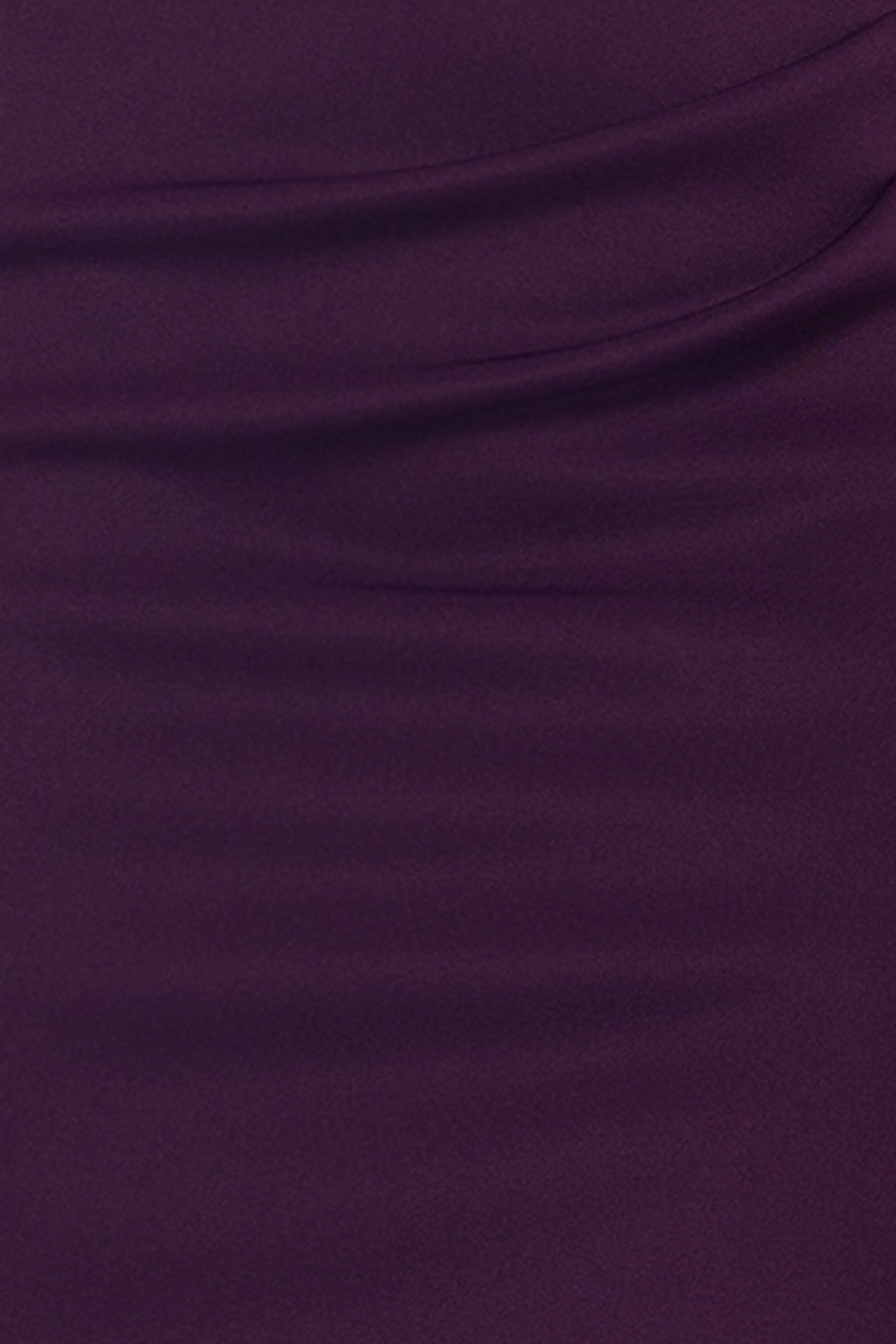 "Lenore " Long Asymmetrical Neckline Scuba Dress sold by Xscape product image thumbnail 5