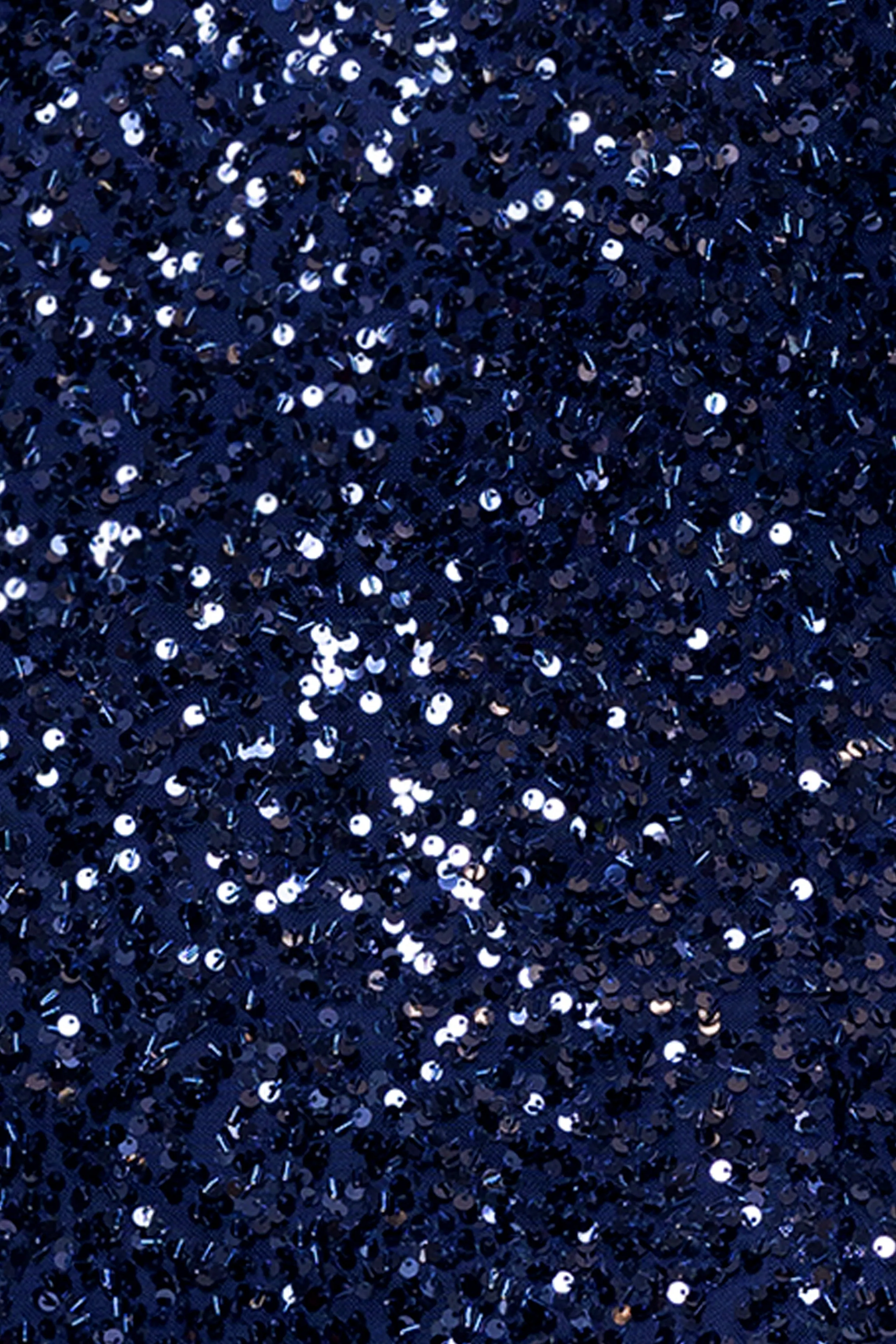 "Siobhan" Long Sleeve Beaded Sequin Mesh Long Sleeve Floor Length Dress sold by Xscape product image thumbnail 5