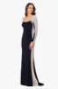 Petite "Jillian" Long Sleeve Caviar Dress sold by Xscape
