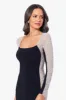 Petite "Jillian" Long Sleeve Caviar Dress sold by Xscape