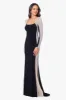 "Jillian" Long Sleeve Caviar Dress sold by Xscape