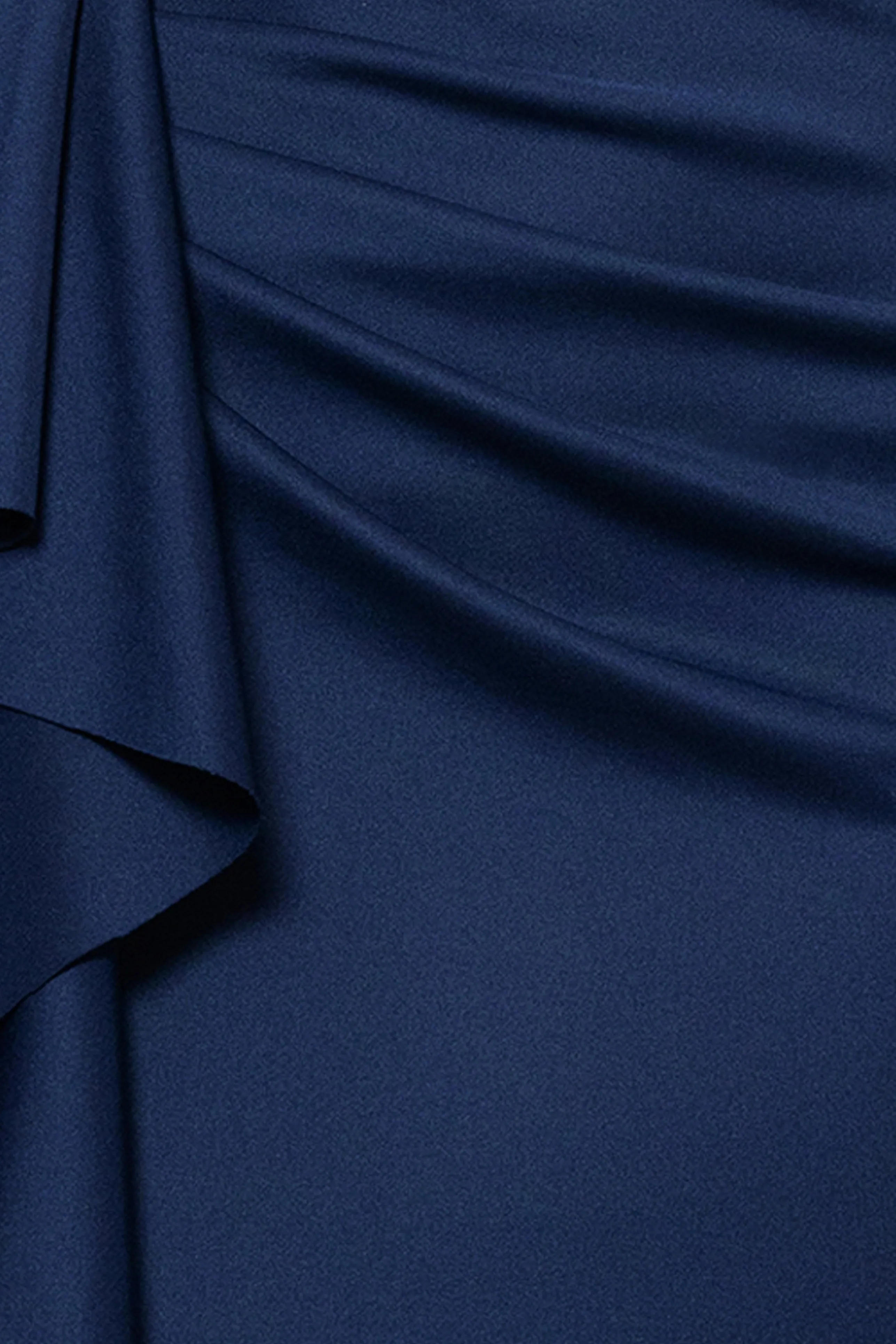 "Valerie" Techno Scuba Off the Shoulder Ruffle Floor Length Dress sold by Xscape product image thumbnail 5