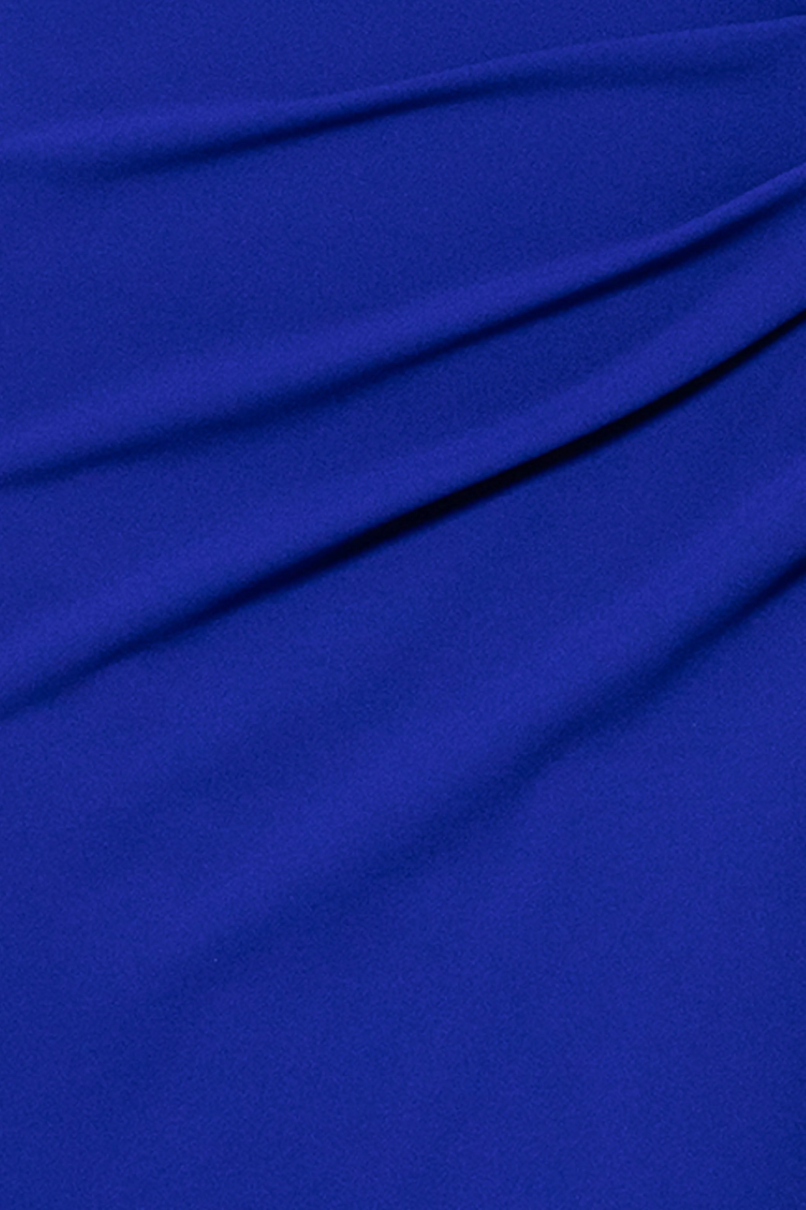 "Gabrielle" Scuba Crepe Off Shoulder Ruffle Floor Length Dress sold by Xscape product image thumbnail 5