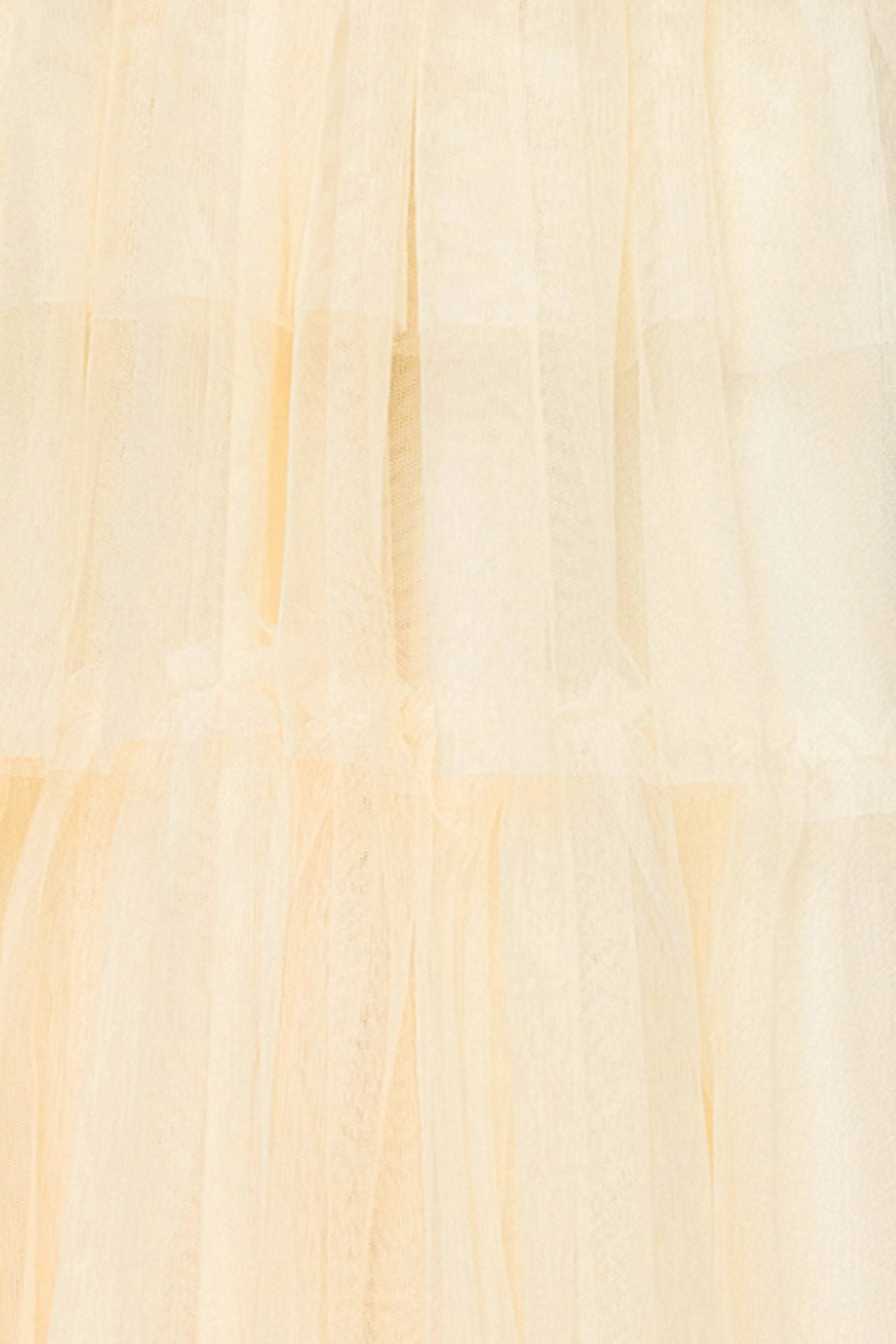 Blondie Nites"Velma" Long Mesh Halter Neck Applique and Ruffle Skirt Dress sold by Xscape product image thumbnail 5