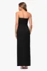 "Anne" Scuba Crepe Strapless Floor Length Dress sold by Xscape
