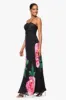 "Margaux" Chiffon Printed Floor Length Dress sold by Xscape