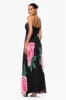 "Margaux" Chiffon Printed Floor Length Dress sold by Xscape