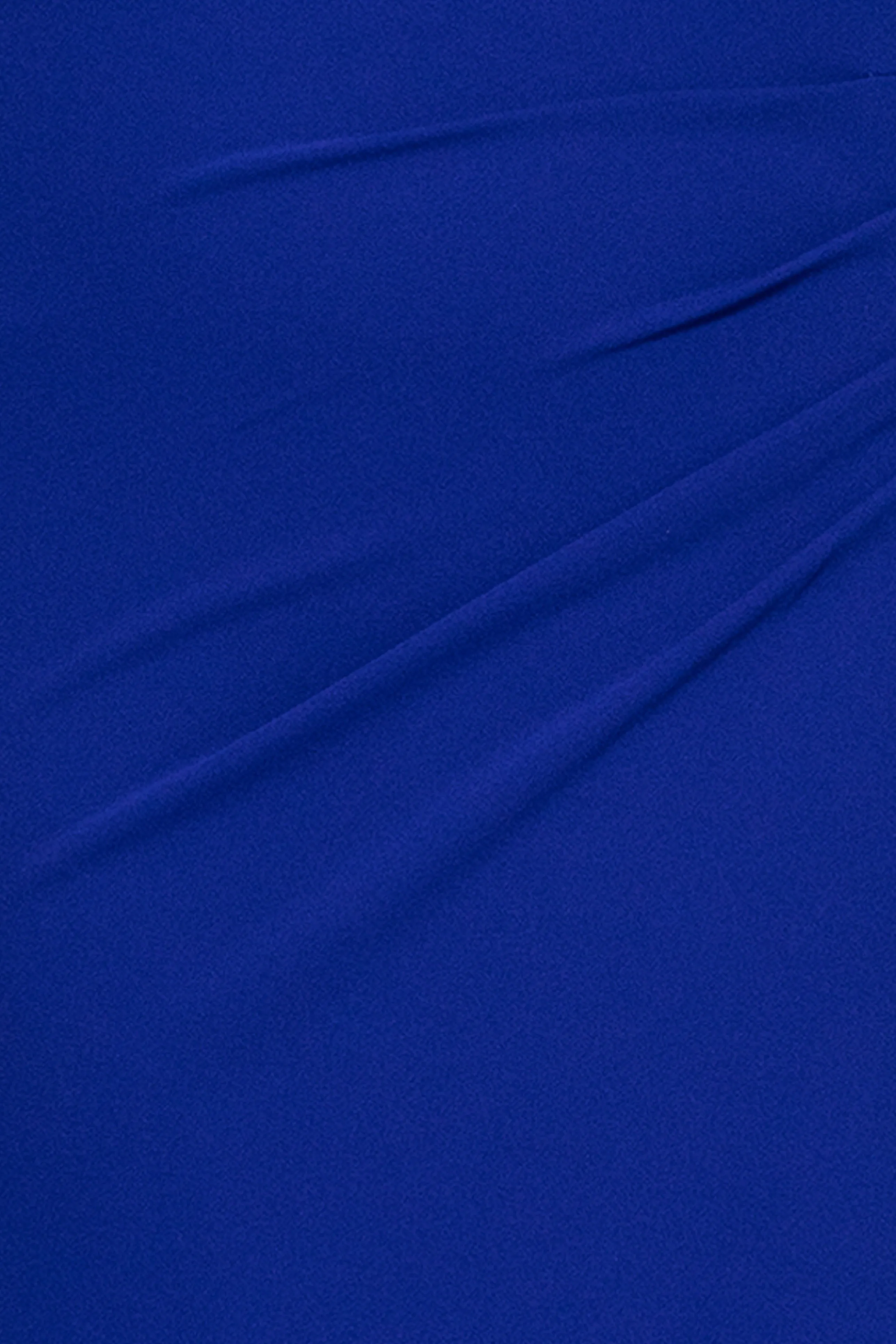 Plus "Gabrielle" Scuba Crepe Off Shoulder Ruffle Floor Length Dress sold by Xscape product image thumbnail 5