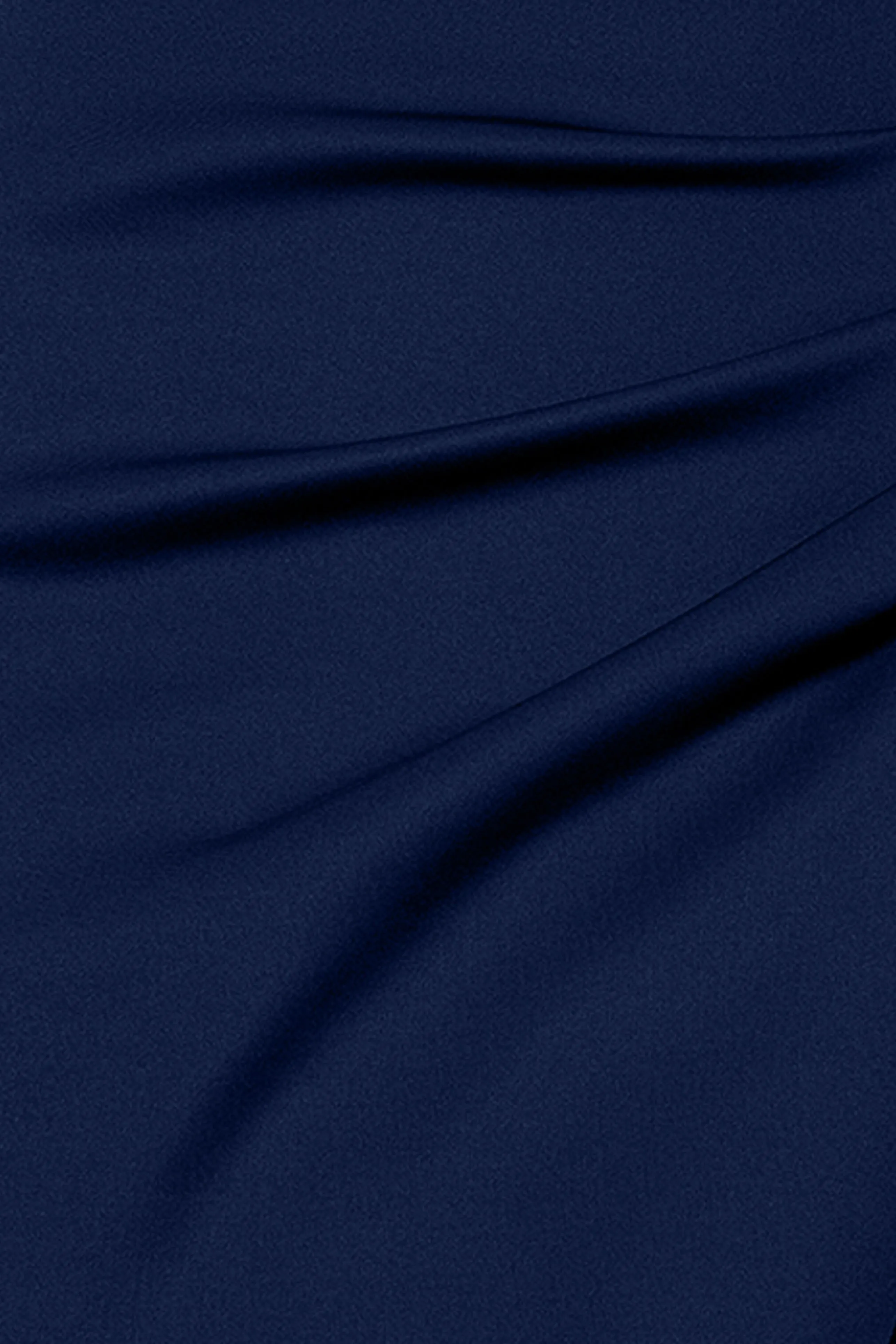 Petite "Anabelle" Techno Scuba Flutter Sleeve V-Neck Floor Length Dress sold by Xscape product image thumbnail 5