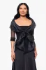 "Agnes" Organza 3/4 Sleeve Shawl Wrap sold by Xscape