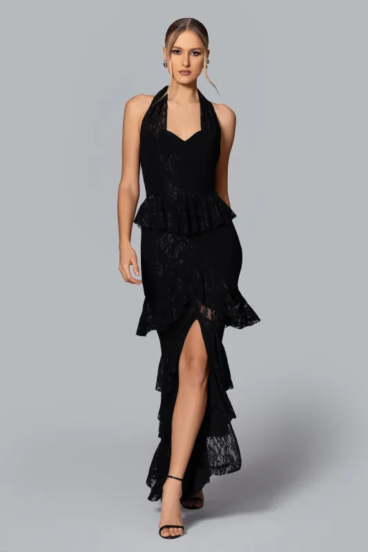 GHRAIL "Lilliana" Lace Gown sold by Xscape