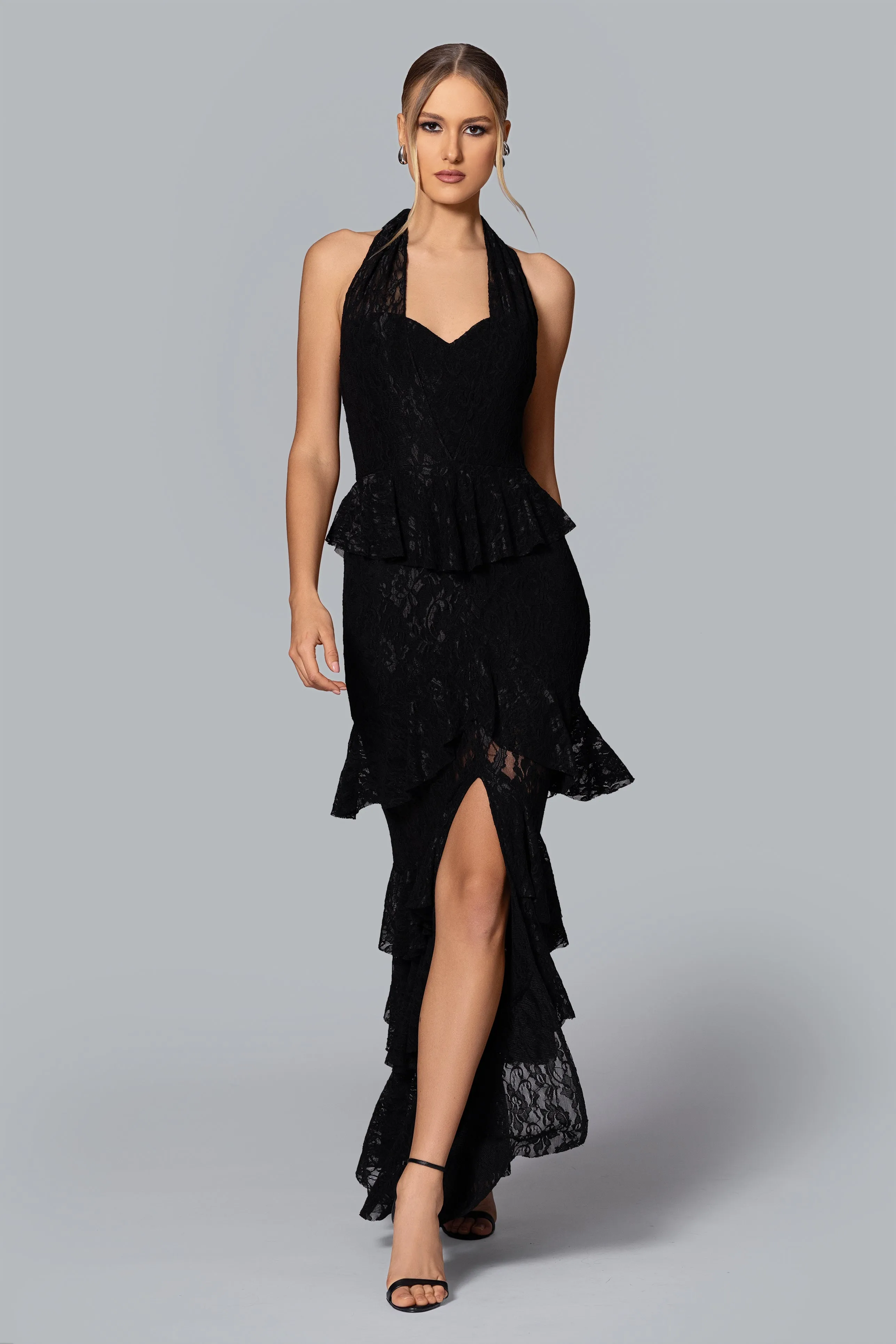 GHRAIL "Lilliana" Lace Gown sold by Xscape