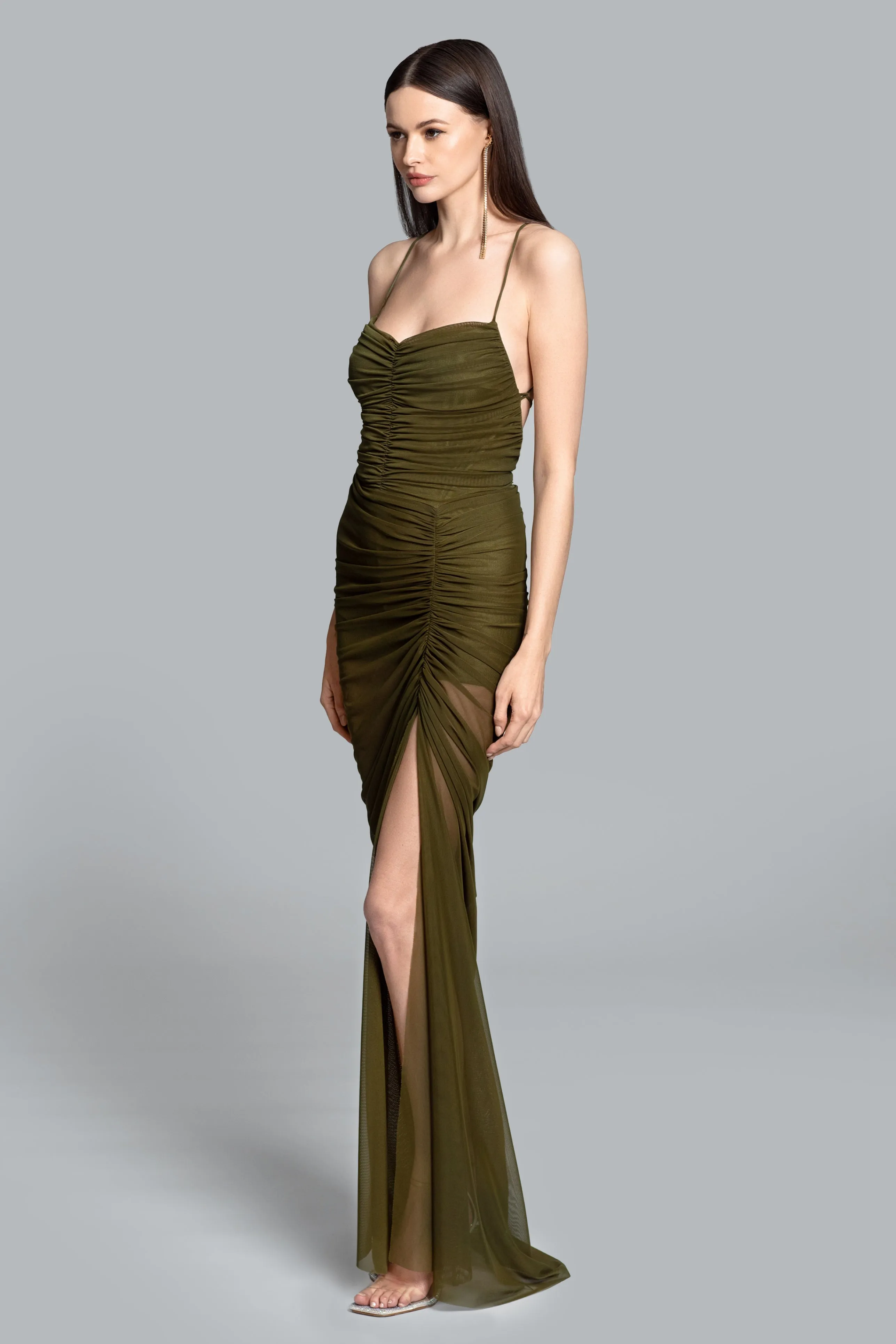 GHRAIL "Soho" Mesh Dress sold by Xscape product image thumbnail 4