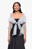 "Agnes" Organza 3/4 Sleeve Shawl Wrap sold by Xscape
