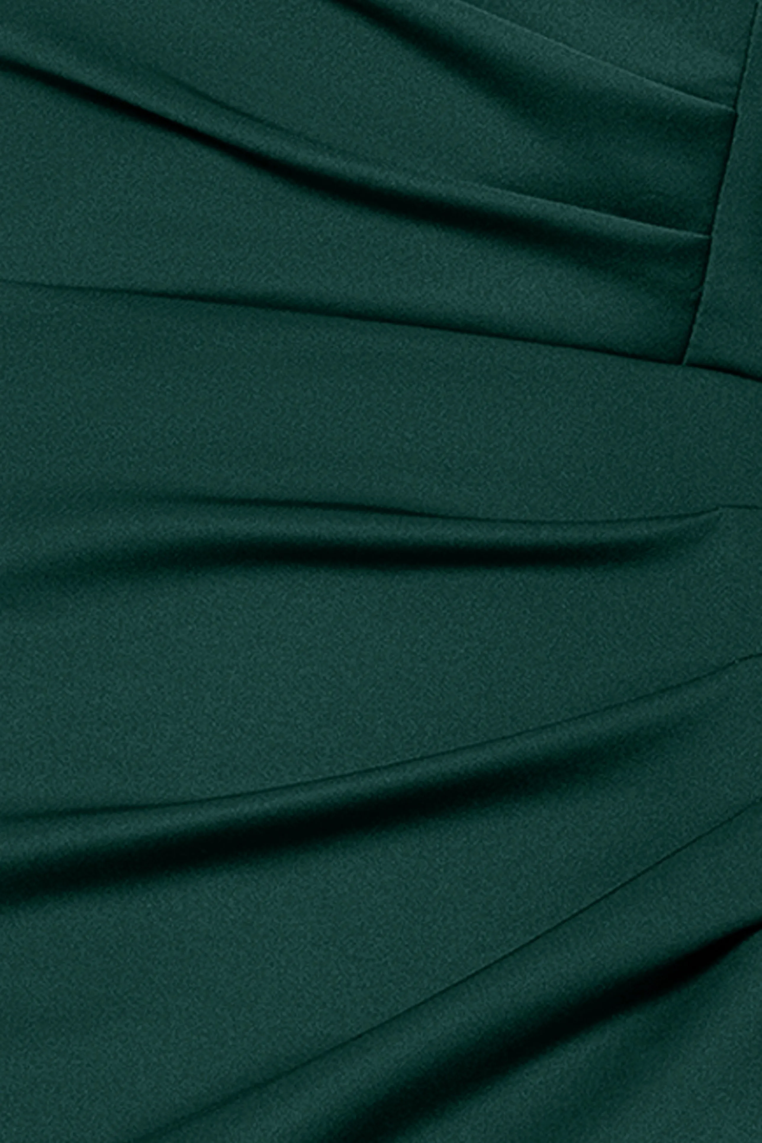 "Anabelle" Techno Scuba Flutter Sleeve V-Neck Floor Length Dress sold by Xscape product image thumbnail 5