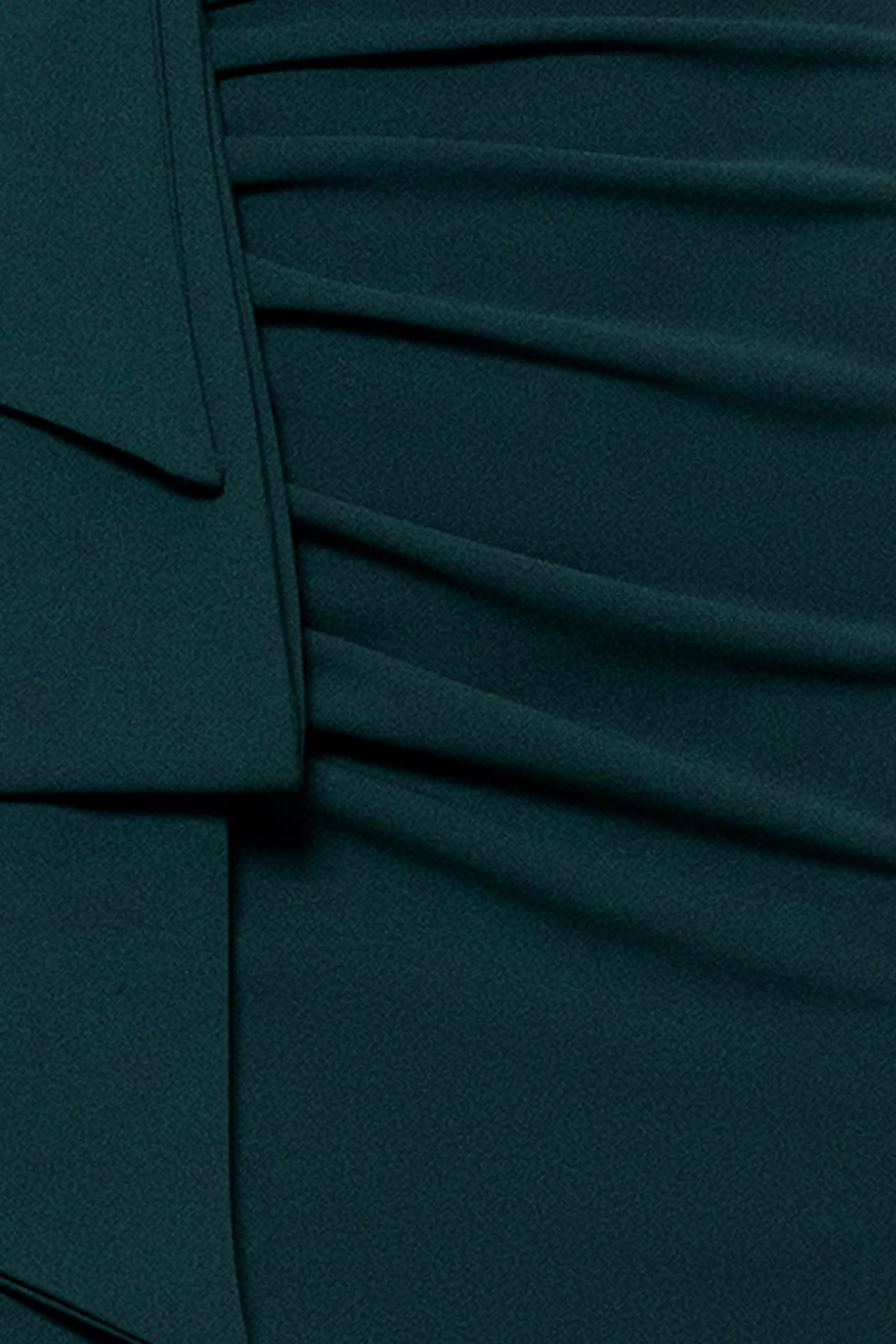 "Camila" Long Off the Shoulder Scuba Crepe Dress sold by Xscape product image thumbnail 5