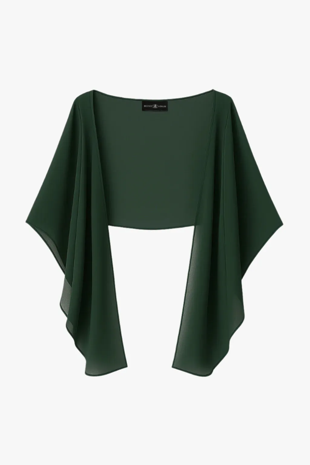 "Bernadette" Chiffon Shawl Wrap sold by Xscape product image thumbnail 4