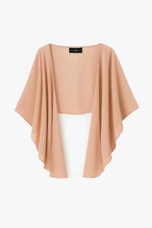 "Bernadette" Chiffon Shawl Wrap made by Xscape