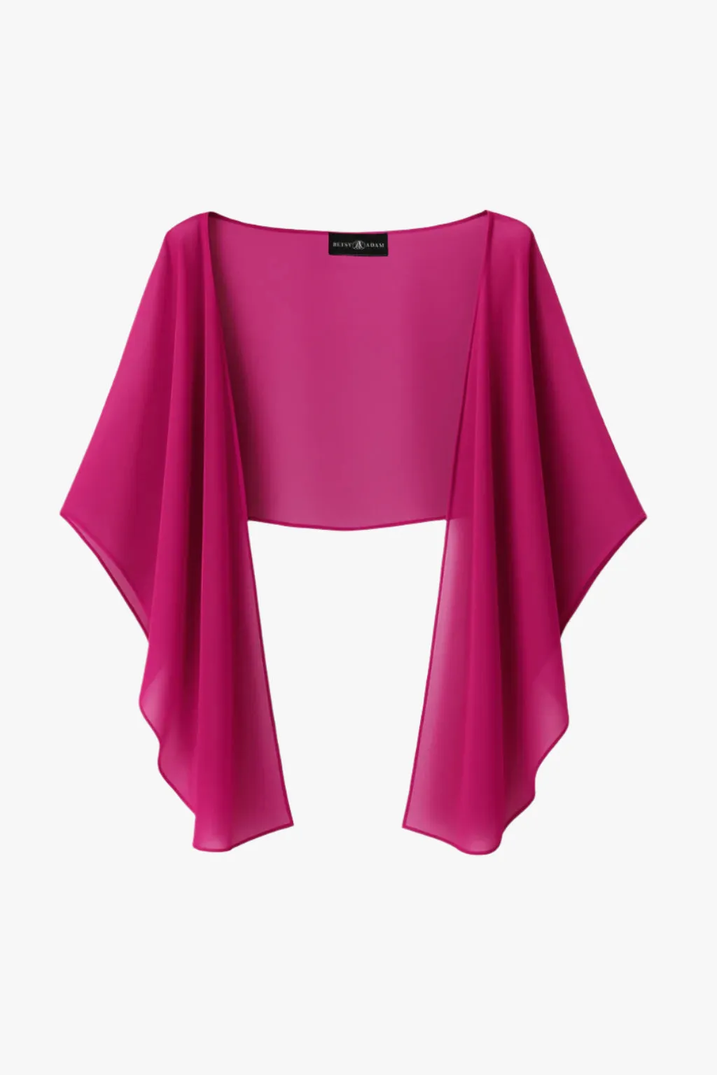 "Bernadette" Chiffon Shawl Wrap sold by Xscape product image thumbnail 4
