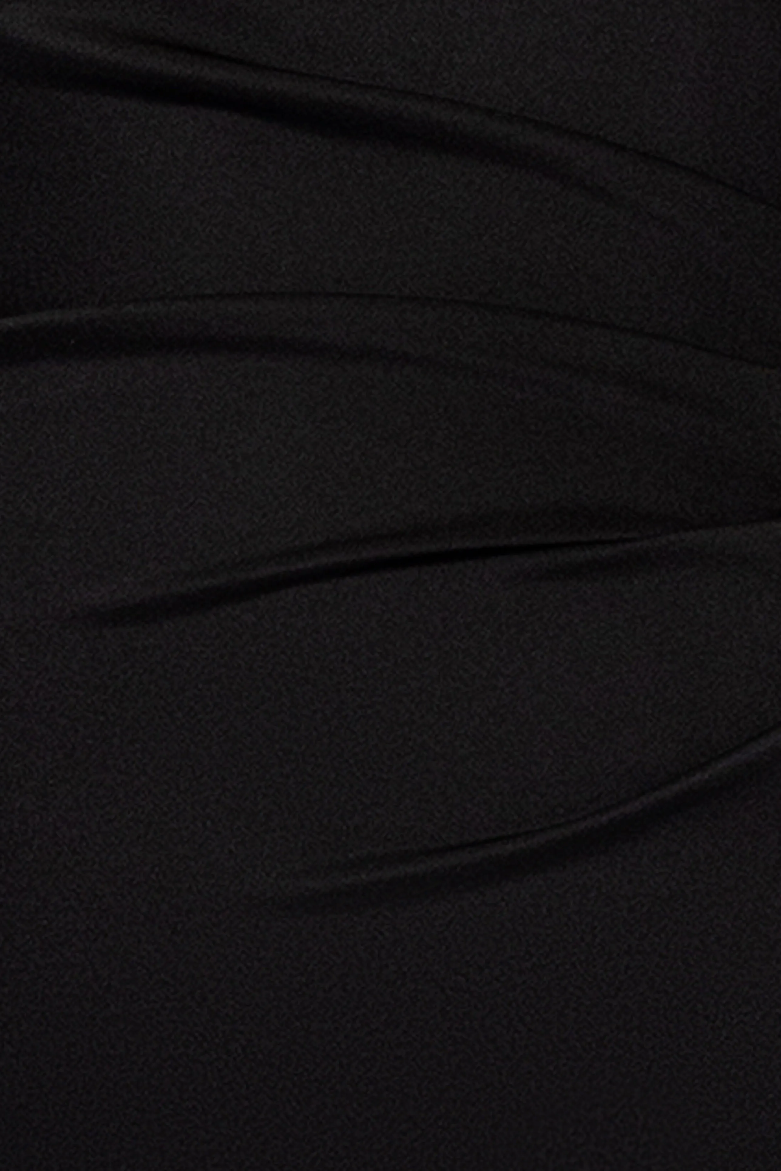 Plus "Flo" Long Techno Scuba One Shoulder Ruffle Dress sold by Xscape product image thumbnail 5