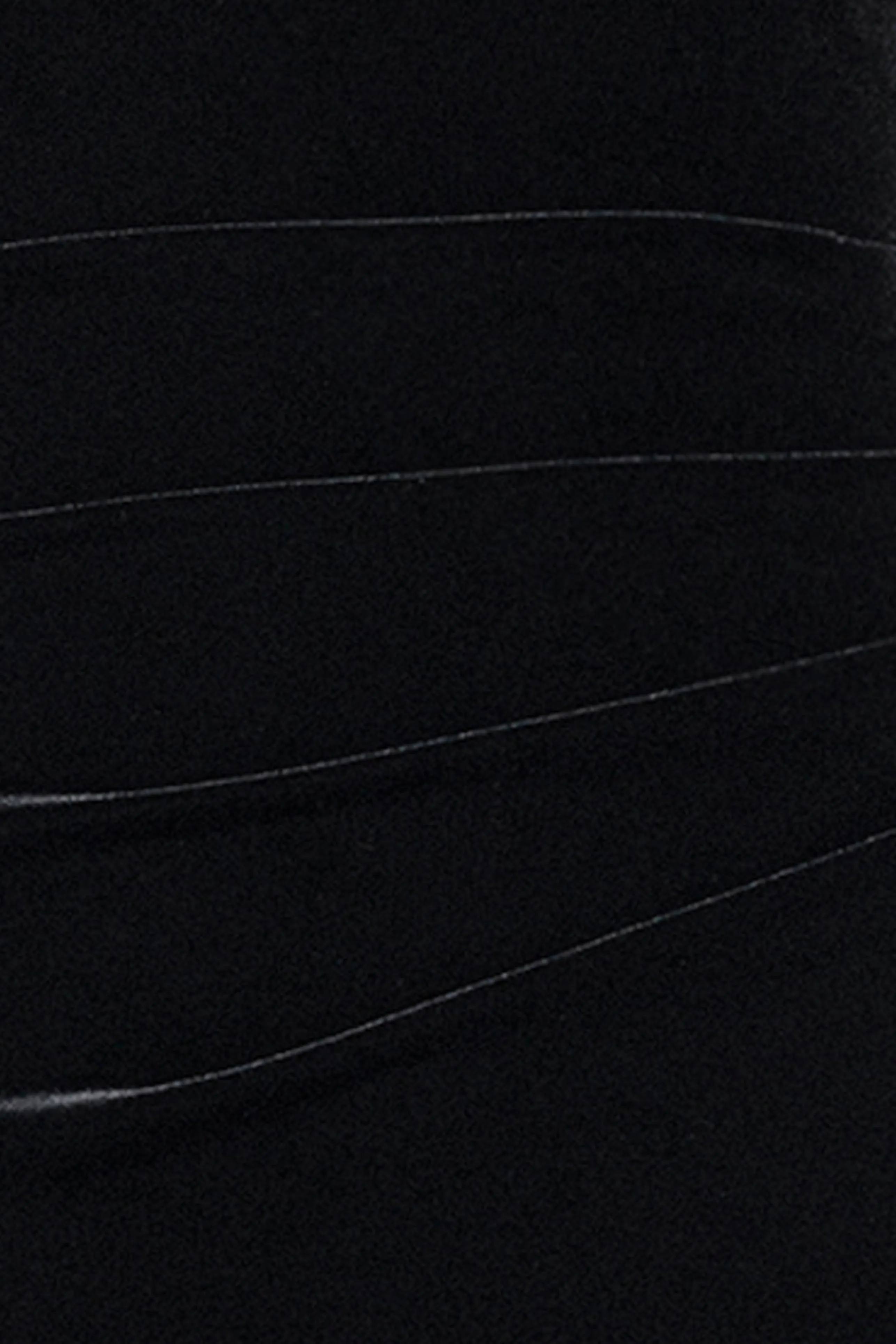 "Agatha" Velvet Off the Shoulder Rouched Waist Floor Length Dress sold by Xscape product image thumbnail 5