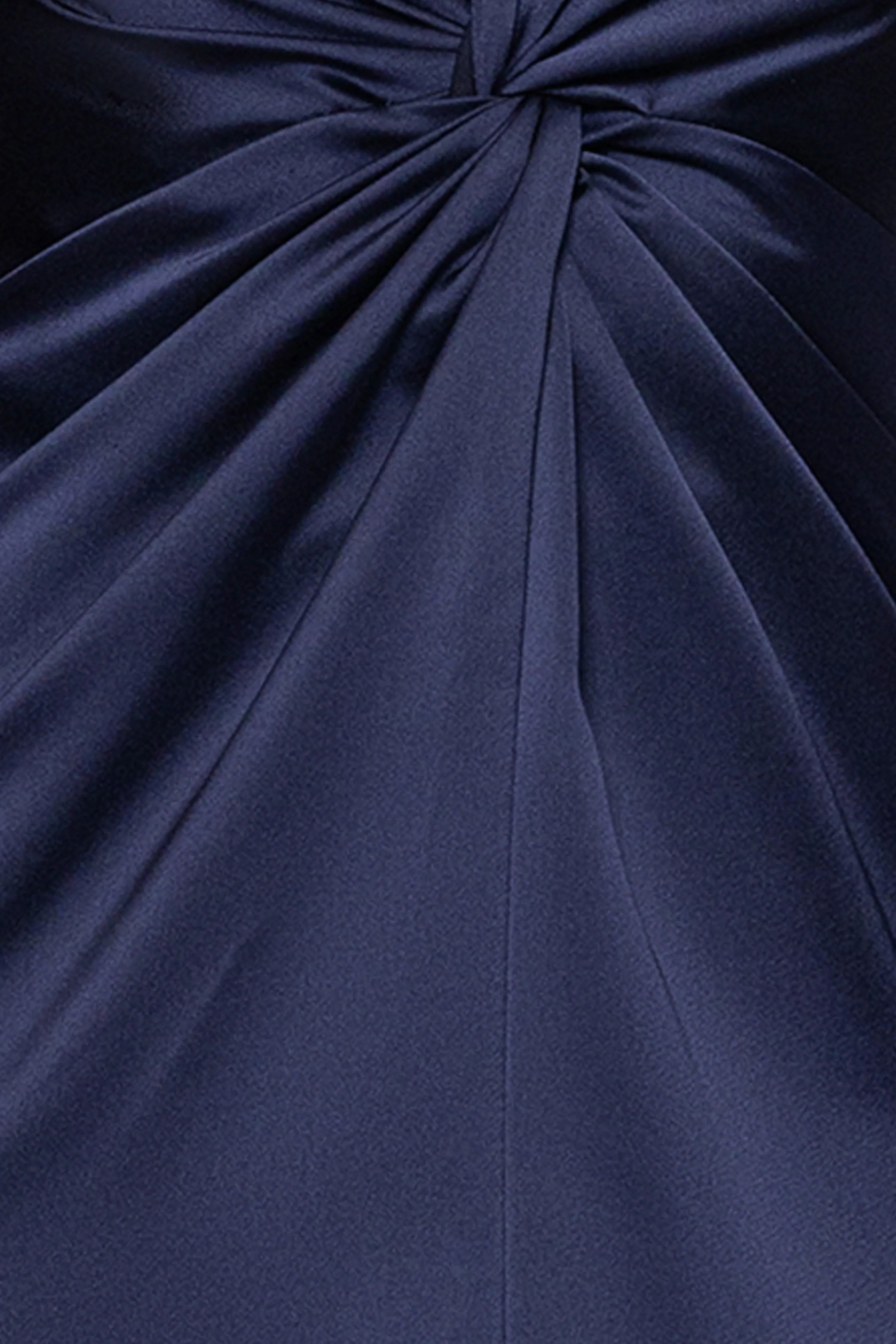 "Judy" Satin Rouched Strapless Floor Length Dress sold by Xscape product image thumbnail 5