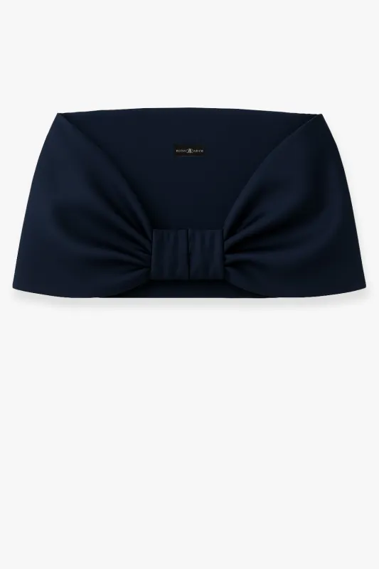 "Thalia" Stretch Mikado Shawl Wrap sold by Xscape