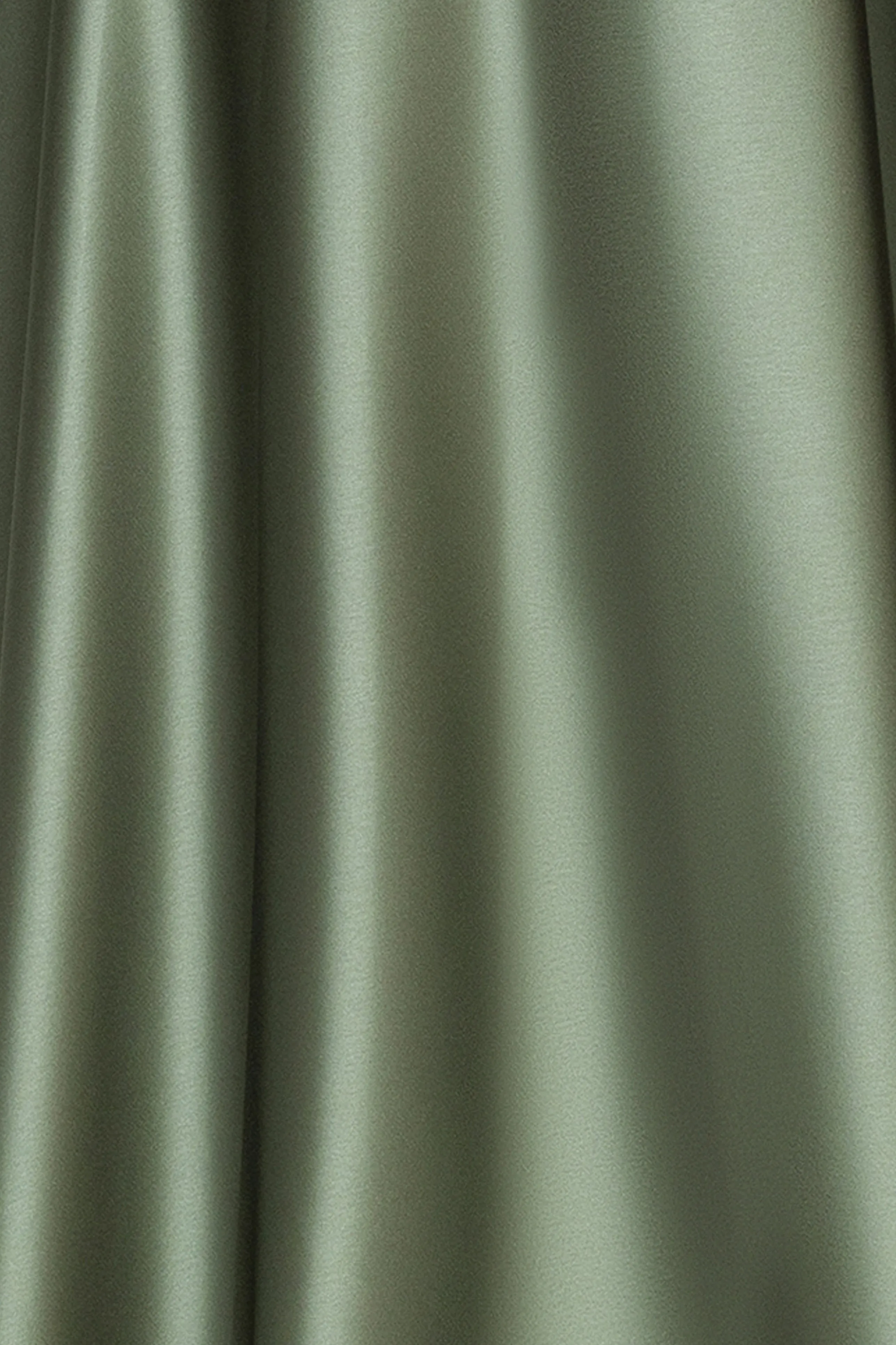 "Kelandra" Satin Collared V-Neck Long Sleeve Floor Length Dress sold by Xscape product image thumbnail 5