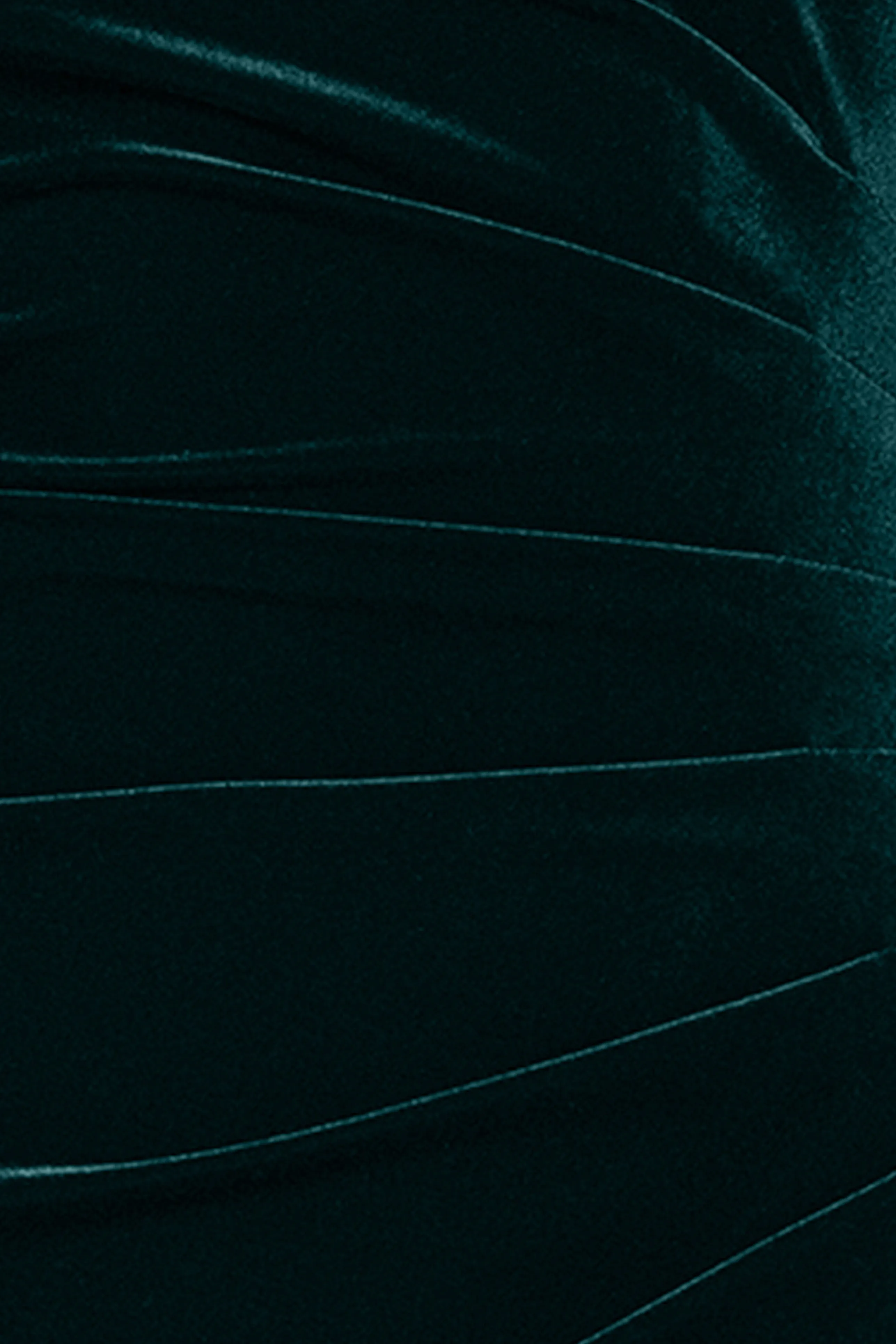 "Katrina" Velvet Asymmetrical Neckline Cap Sleeve Floor Length Dress sold by Xscape product image thumbnail 5